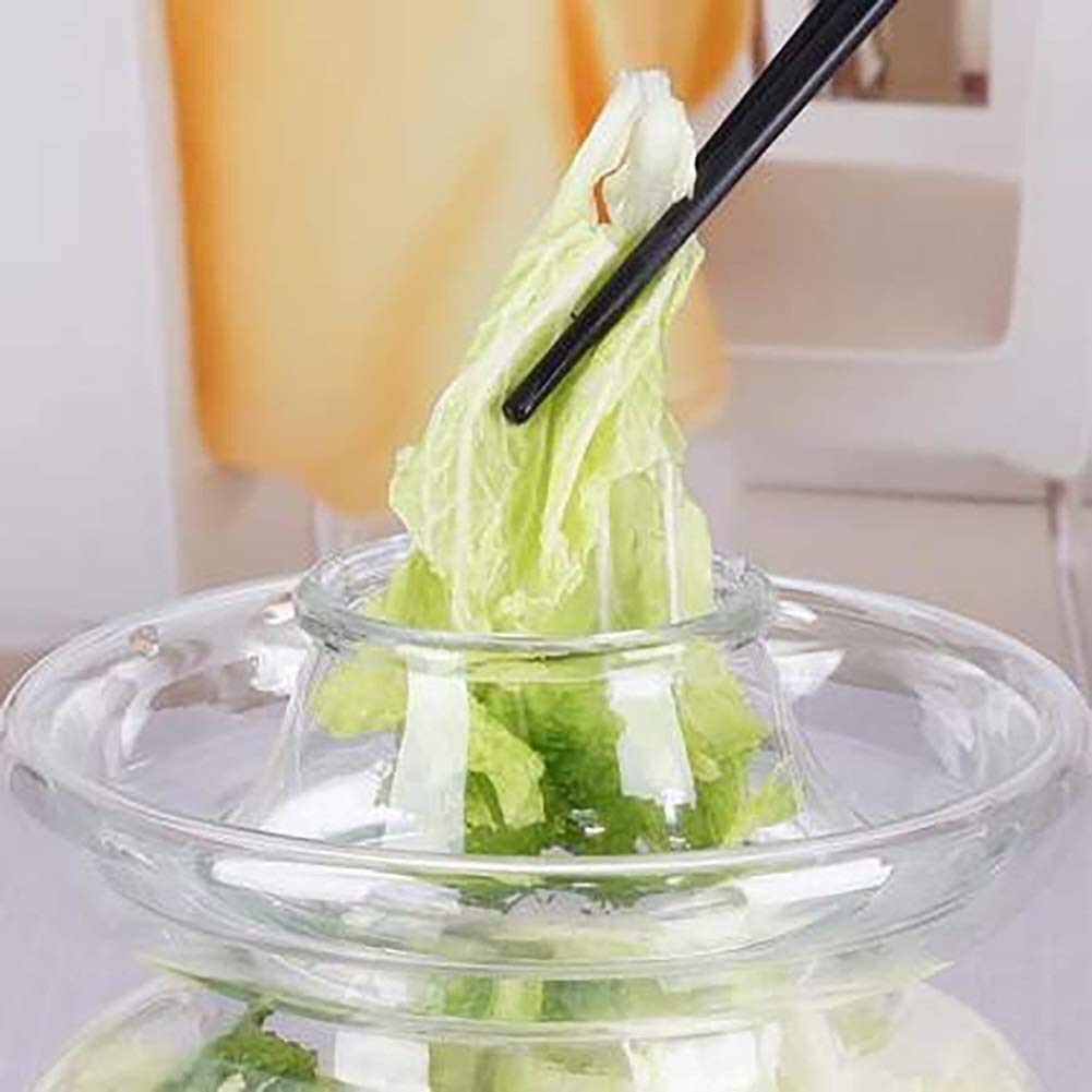 Contenitori Alimenti Ermetici Barattoli Di Stoccaggio Contenitori Barattoli Di Vetro Trasparente A Tenuta D'aria For Dispensa, Barattolo Di Fermentazione In Vetro, Contenitore For Barattolo Da Ammollo