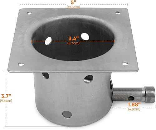Miniatura 2 de Stanbroil Repuesto de olla para quemaduras de fuego para parrilla de pellets Traeger y Pit Boss, incluyendo parrillas Traeger Ironwood 650 y 885