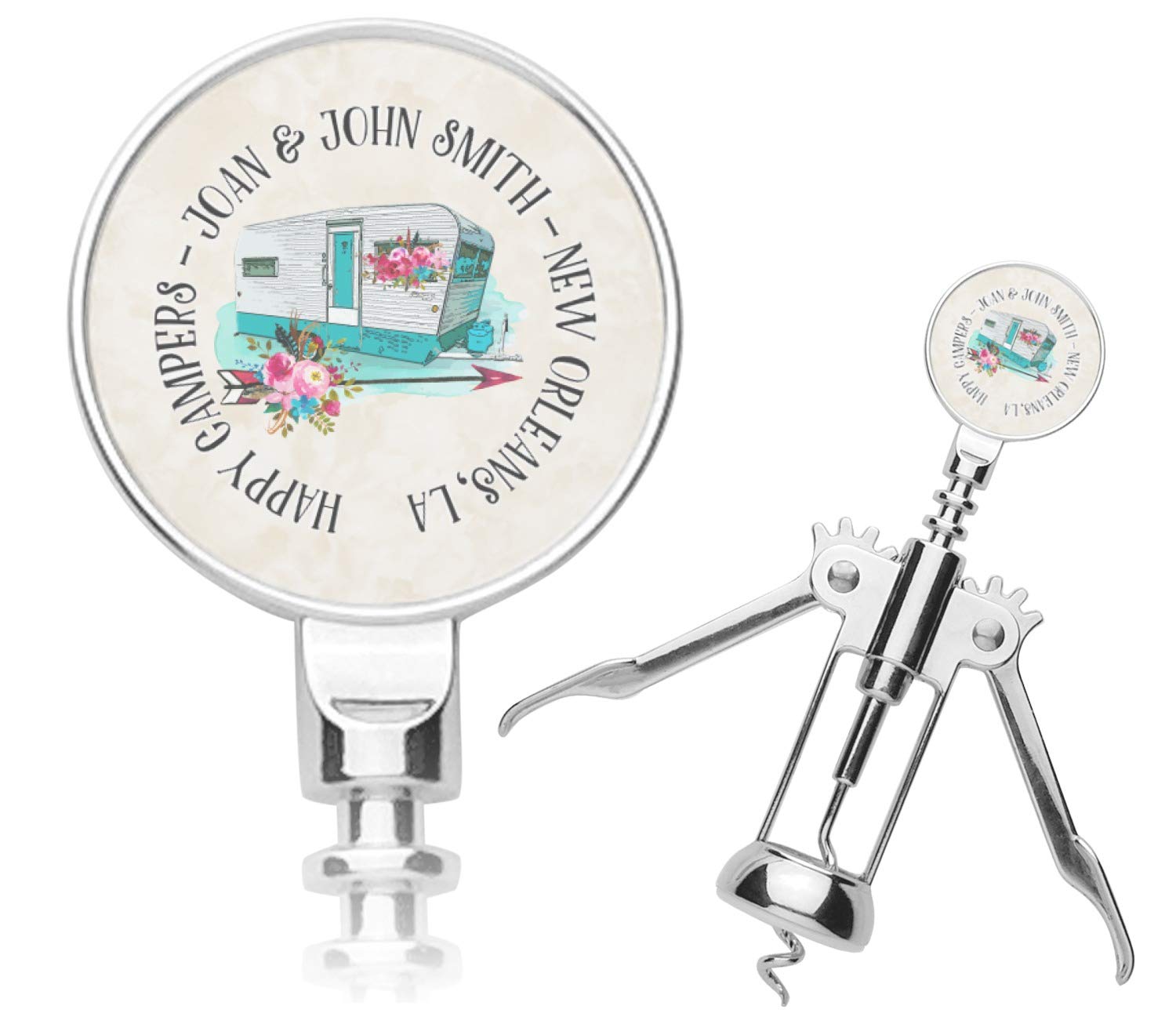 Personalized Camper Corkscrew