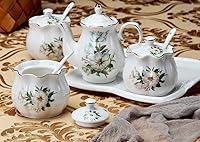 Vista 2 de Ceramics - Tarro de especias con cuchara y tapa