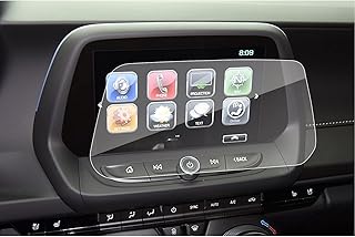 Fit for 2023 2024 Chevy Camaro 3LT ZL1 1SS 2SS Screen 8 Inch for 2019-2023 2024 Camaro Screen 8 Inch,Tempered Glass Screen Protector Foils for 2023 2024 Camaro 8 Inch, Touch Screen Protective Film for 2023 2024 Chevy Camaro GPS Stereo Screen,for 2023 2024 Chevy Camaro Accessories 8'' Navigation Display Screen Cover For 2023 2024 Chevy Camaro 8 Inch Screen Protector 9H Hardness Glass