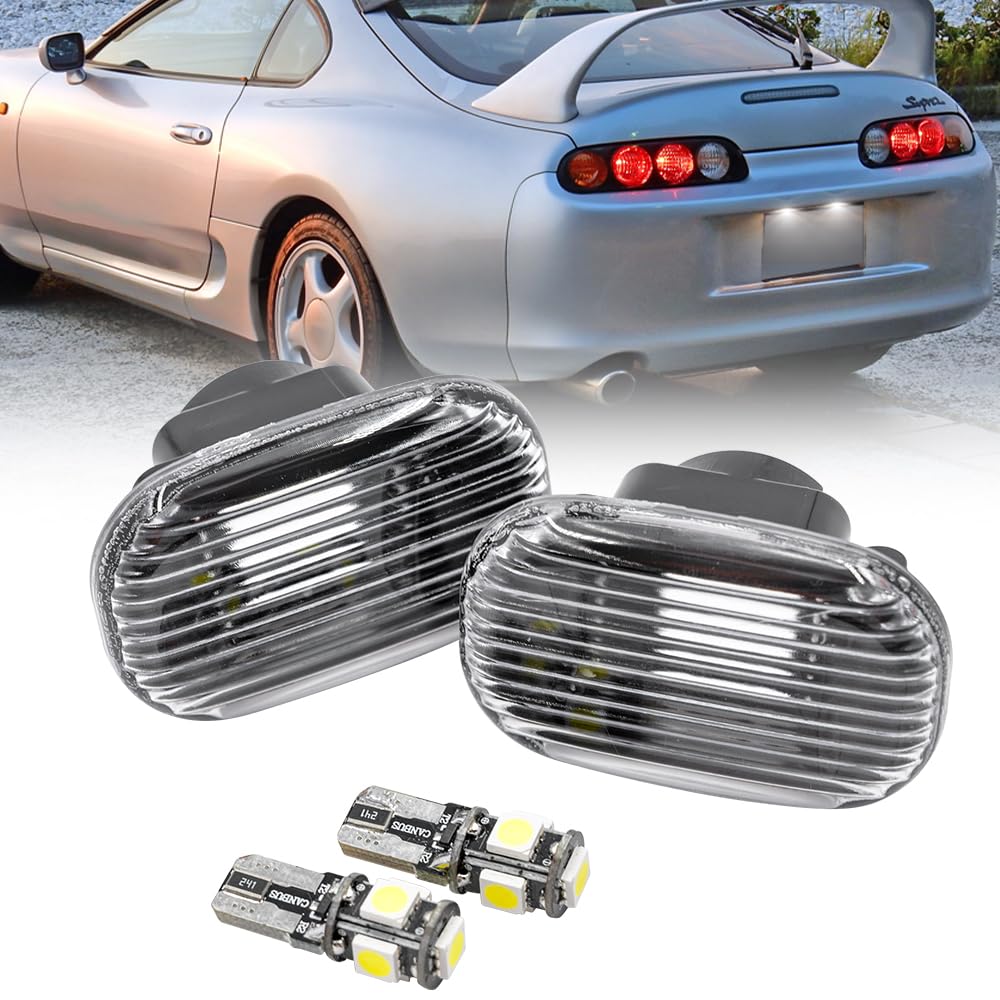 Amazon.com: Mingrui test JDM White Led side marker lights for