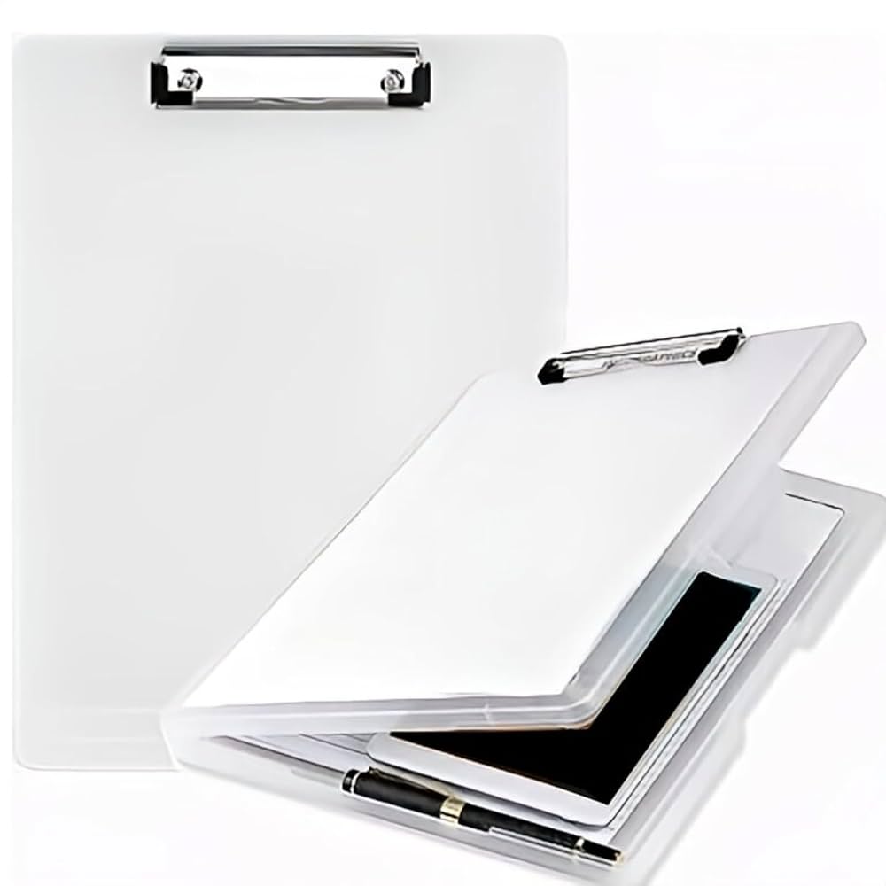 フックリックページ Amazon | クリップボード クリップ付きファイル ファイルボード