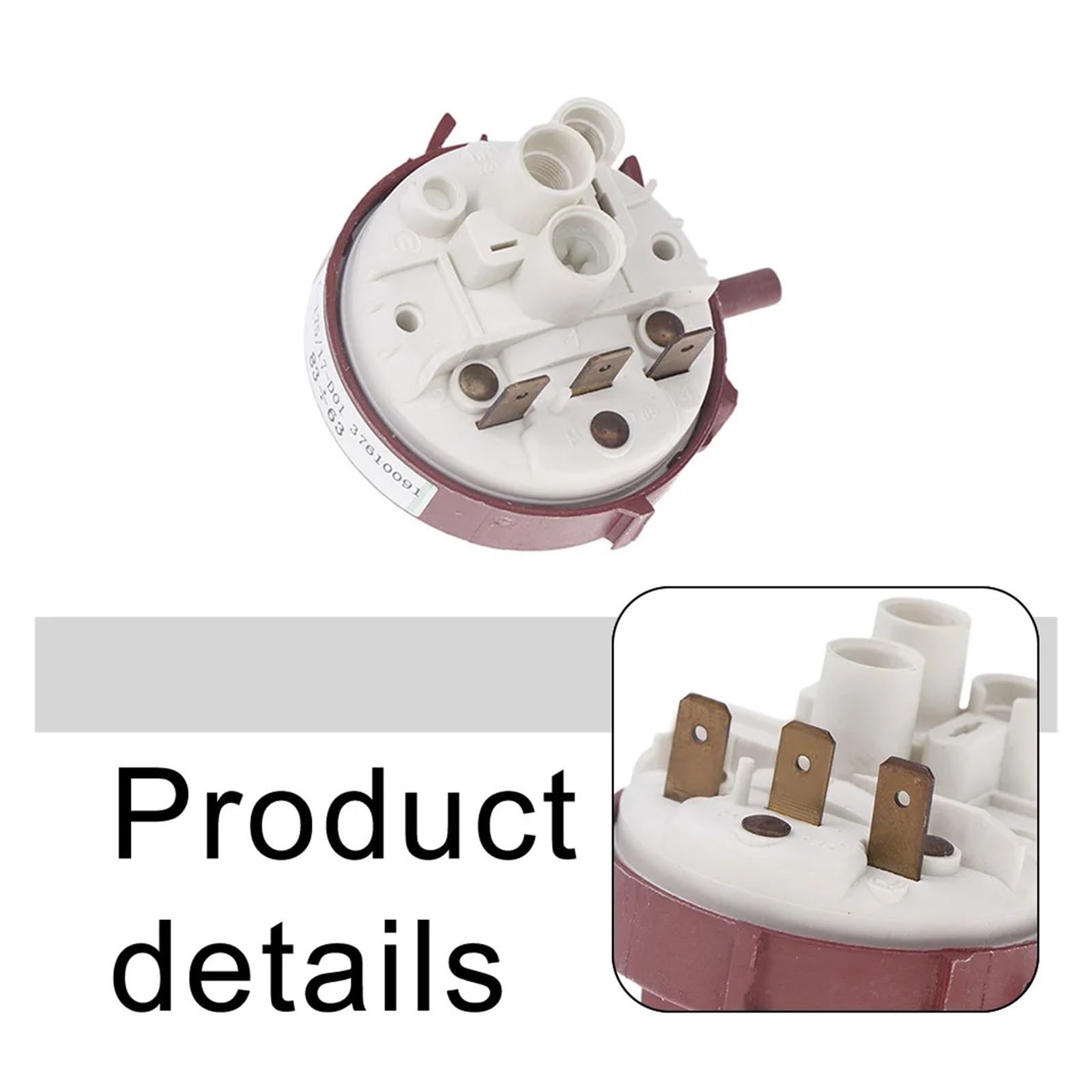 Sensor De Nivel De Agua For Lavavajillas C-326/17-D01 Controlador De Interruptor De Presión For Lavavajillas Accesorios De Lavado