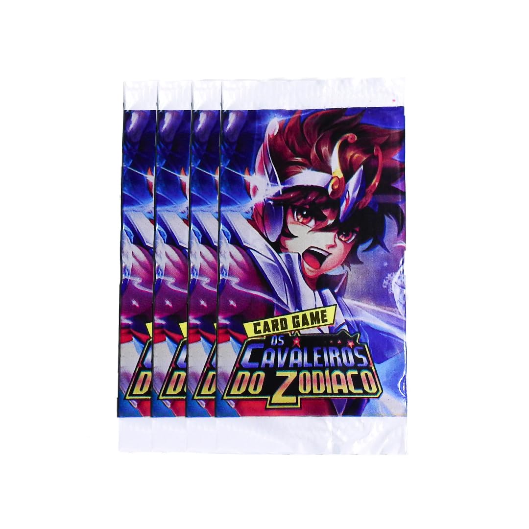 200 PACOTINHOS VARIADOS (CARDS/CARTINHAS) (Cavaleiros do Zodíaco