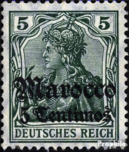 German. Post Morocco 35 unmounted Mint/Never hinged ** MNH 1906 Germania-Print (Stamps for Collectors)