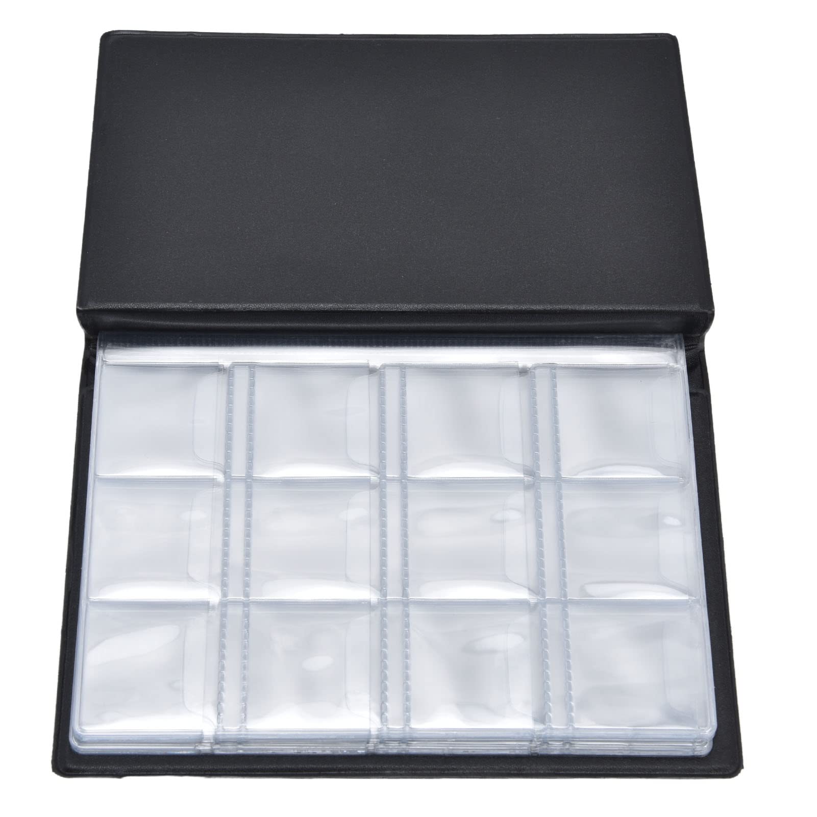 Gavigain Collection Supplies Holder Book for Collectors, 120 Pockets Collection Organizers Storage Box Case for Collections Supplies (Blue)