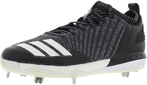 adidas New Boost Icon 3 Baseball Cleats Black/Grey Size 8.5 M