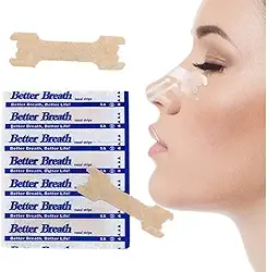 Respire Melhor Better Breath 100 Unidades Dilatador Nasal Adesivo Tamanho Grande 66mm X 19mm