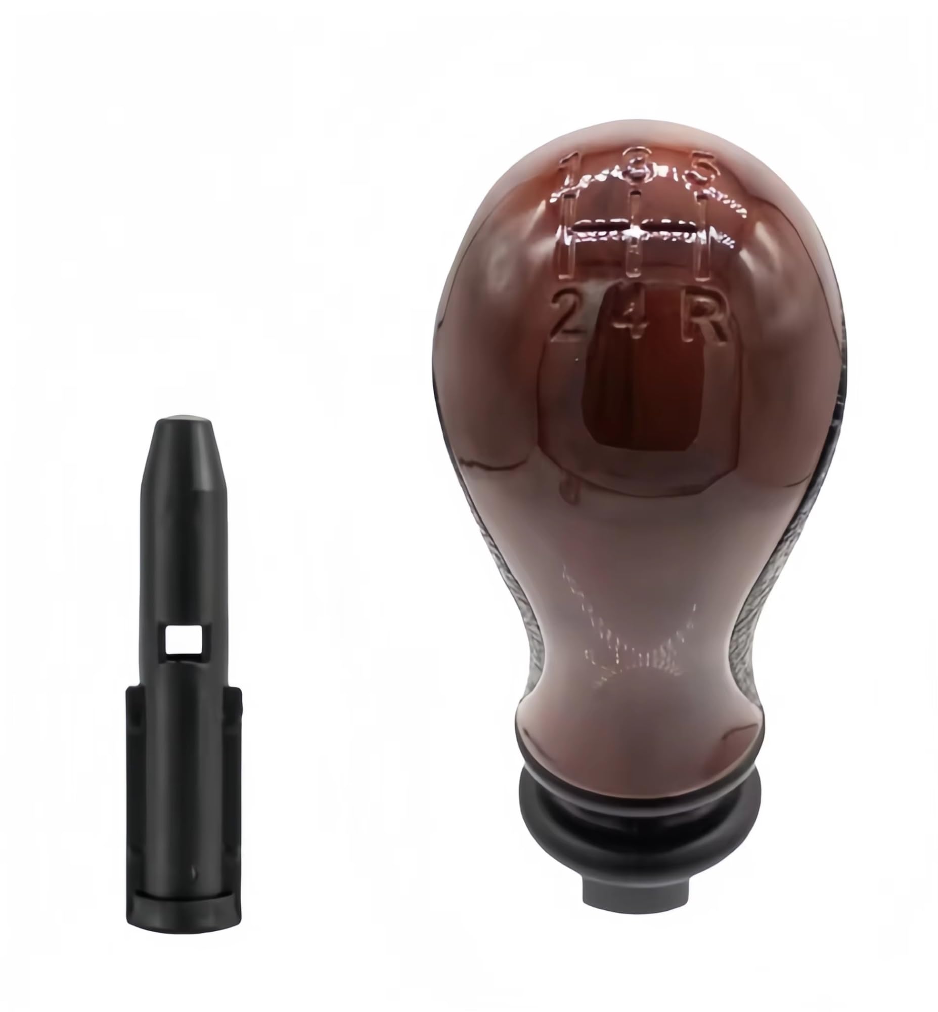 JJRFVBGT Car Speed Gear Shift Knob Compatible with C&itroen for C5 2001-2008 for Xsara for Picasso 1999-2008 5 for Speed MT Gear Shift Knob Lever Handball