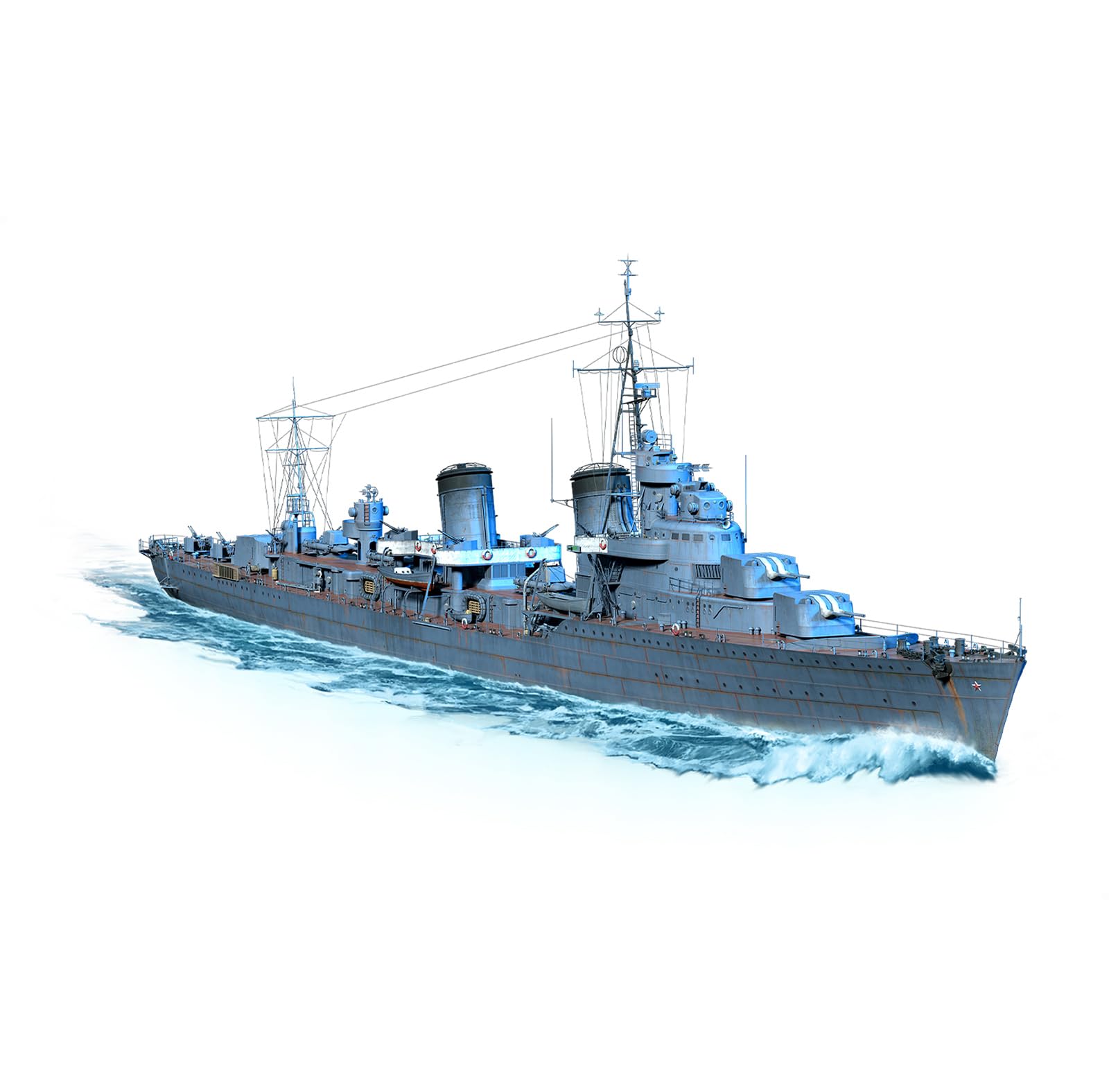 Amazon.com: FMOCHANGMDP 1/700 Scale Russian Destroyer Tashkent