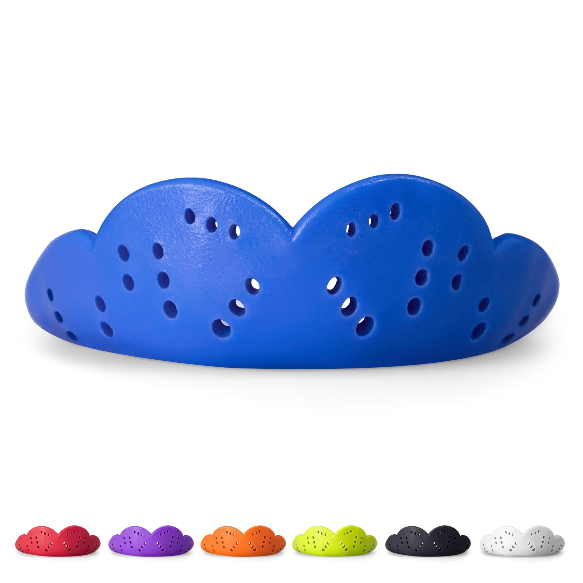 SISU Max Mouthguard - 50% Stronger, Maximum Protection for Rugby, MMA, Boxing, Lacrosse, Football, Hockey, High-Impact Sports - Adult Fit, Remoldable Up to 20 Times, Works for Braces