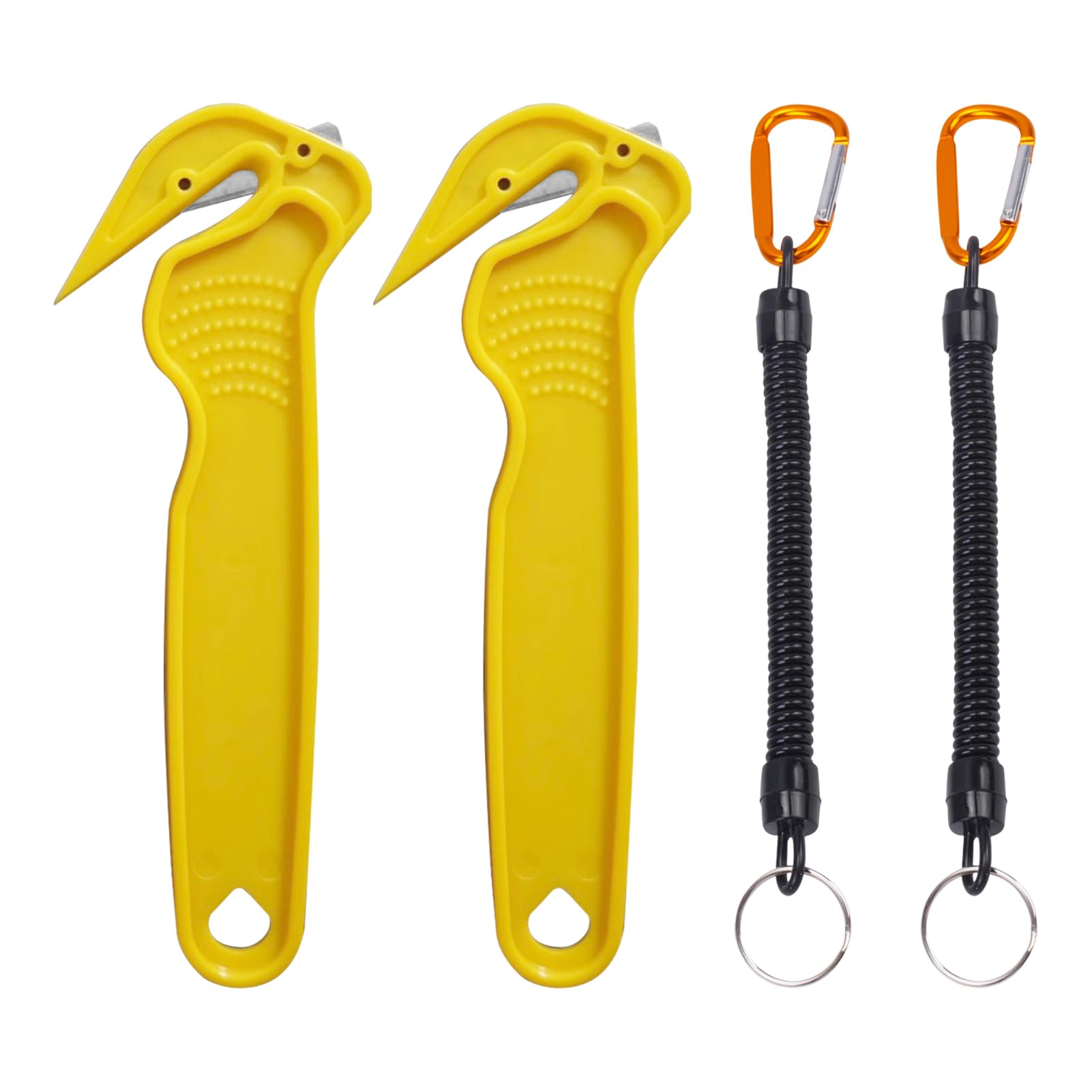 YCSHIPO Concealed Blade Box Cutter - Safe Box Cutter, Durable Cardboard Opener for Warehouse Use (Set of 2)