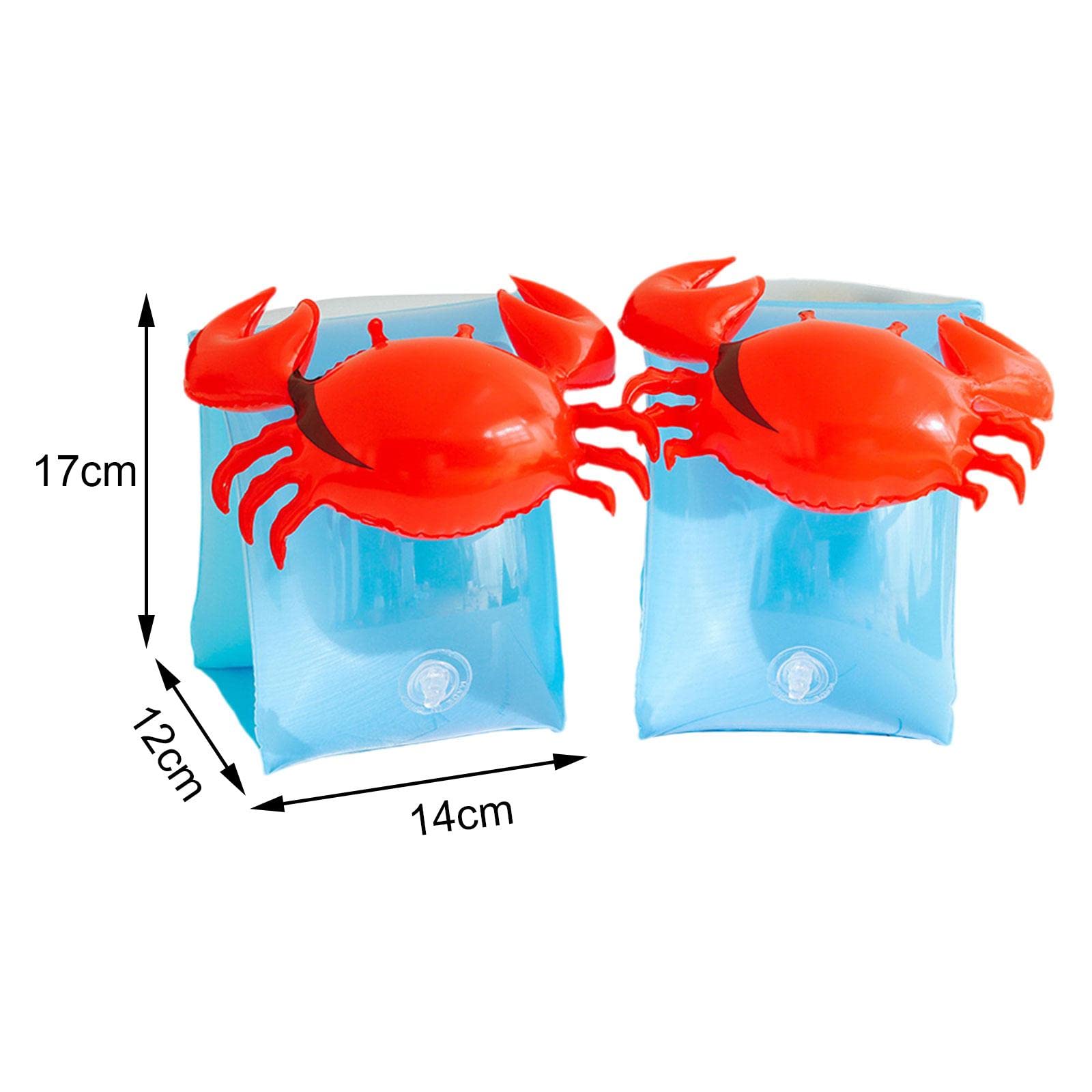 2 brazaletes inflables para adultos para niños, tubo, piscina, natación, color aleatorio, 26 x 15 cm