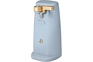 Drew Barrymore Electric Can Opener in Vibrant Cornflower Blue