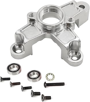 CNC Metal Engine Clutch Carrier Kit for 1/5 HPI ROFUN BAHA ROVAN KM Baja 5B 5T 5SC Rc Car Parts Silver