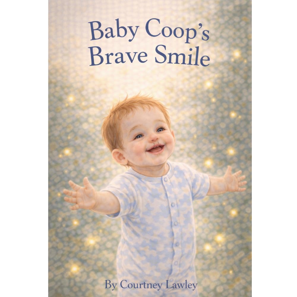 Baby coop’s brave smile