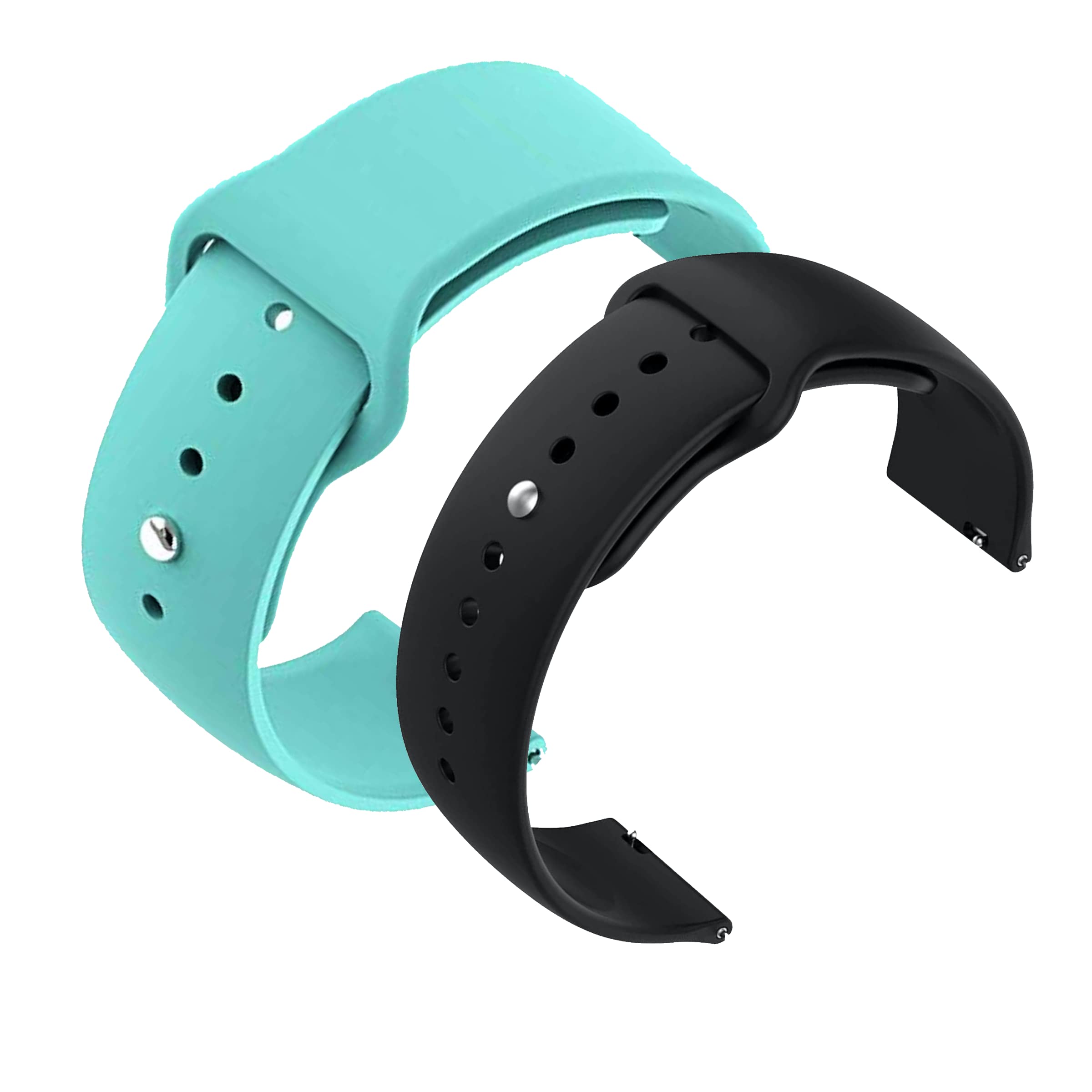 YODI Combo Offer Soft Silicon Watches Straps 19mm For Boat Storm Smart Watch only (Pack Of 2 Strap) (LIGHT GREEN-BLACK) (B09SZRDZJ4) Amazon Price History, Amazon Price Tracker