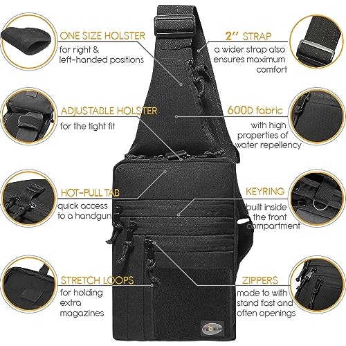 TECEUM Tactical Sling Bag