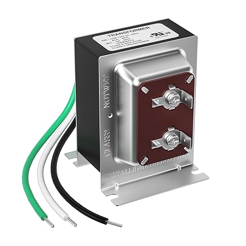 Transformador de timbre de puerta, 16 V 30 VA compatible con Ring Pro Nest Hello Hardwired Door Timbre Transformer-UL certificado