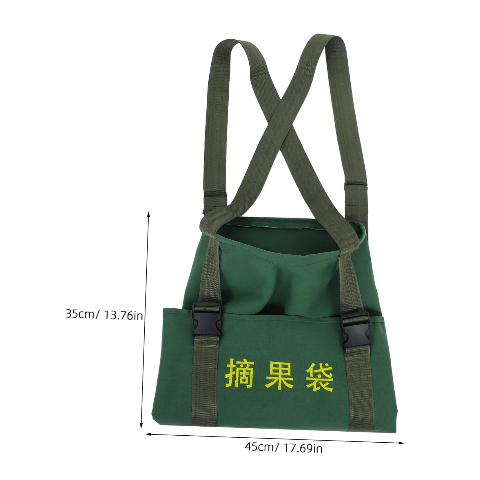 GALPADA Tree Picker Fruit Picking Apron Portable Gardening Picking Bag Leaf and Fruit Collection 1pc
