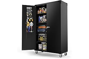 VINGLI 48 Inch Storage Cabinet for Organization in the Garage