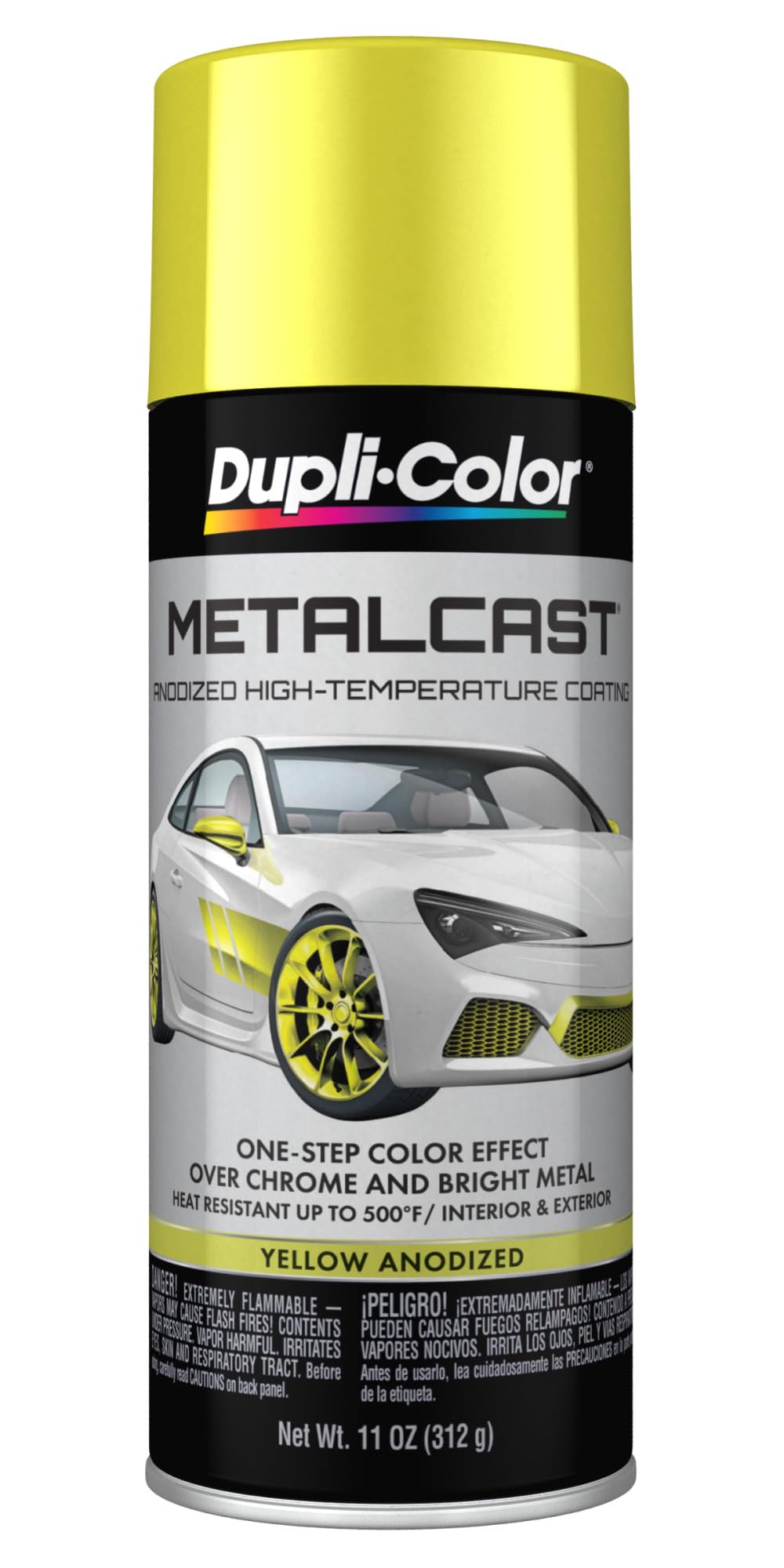 Dupli-Color Metalcast Anodized Coating, Yellow, 11 oz