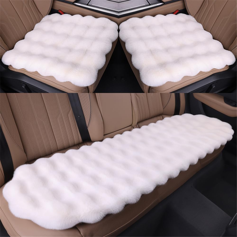 Soft Car Seat Cushion, Warm Plush Winter Car Seat Cushion, Car Universal Seat Cushion, Wave Seat Cushion, Car Accessories