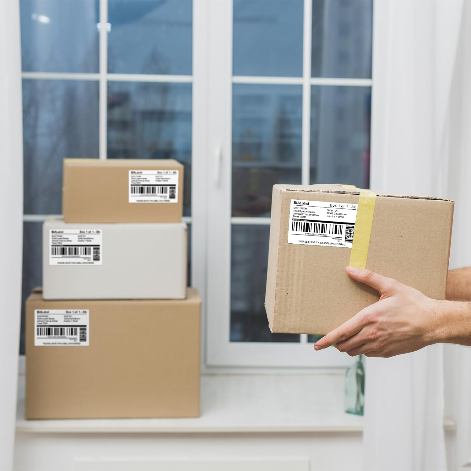 12 Rolls 3" X 2" Barcode Labels, 700/Roll - Direct Thermal Labels Compatible with Zebra & Rollo Printers - Image 6