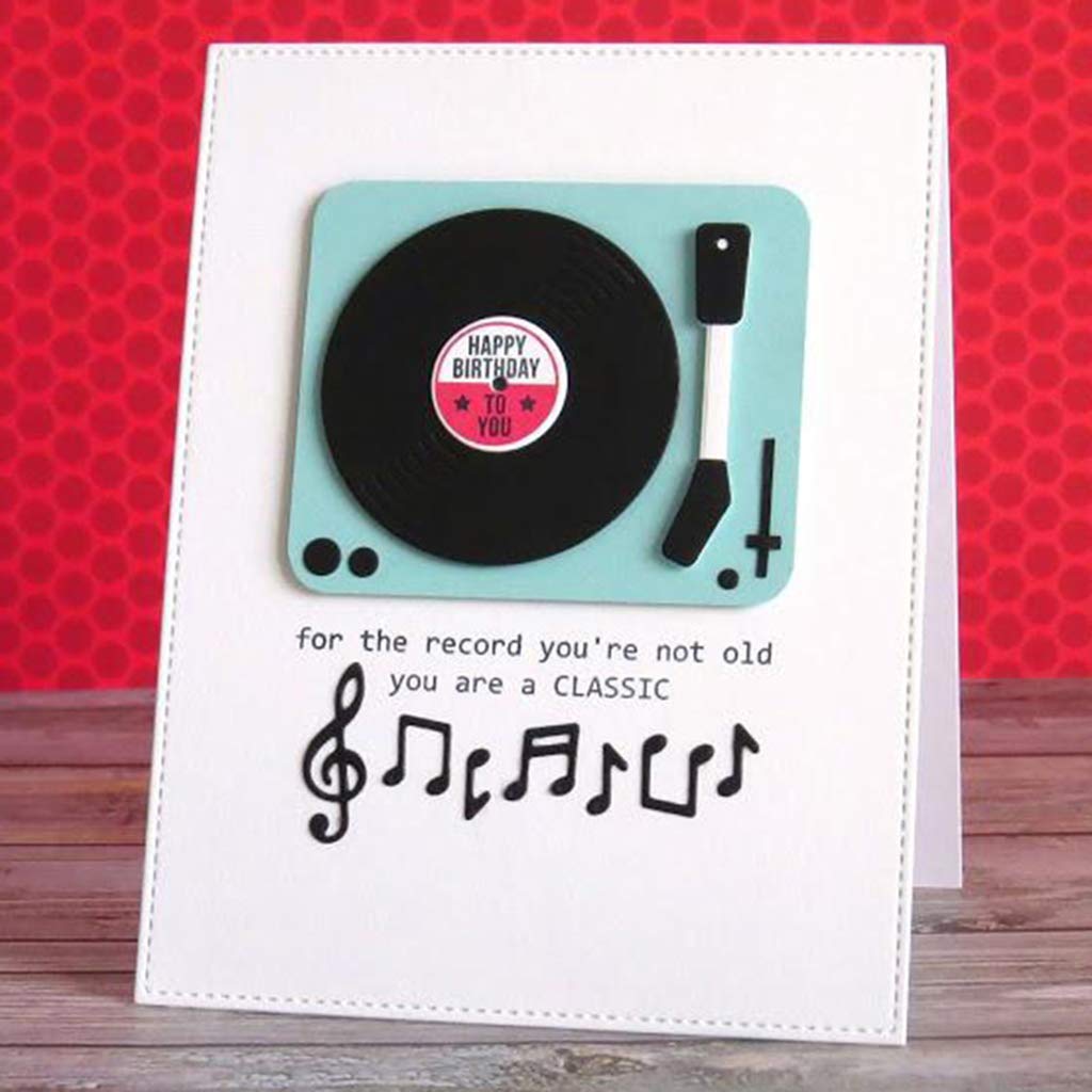 Fustelle in metallo Happy Stencil Scrapbooking Album Timbro