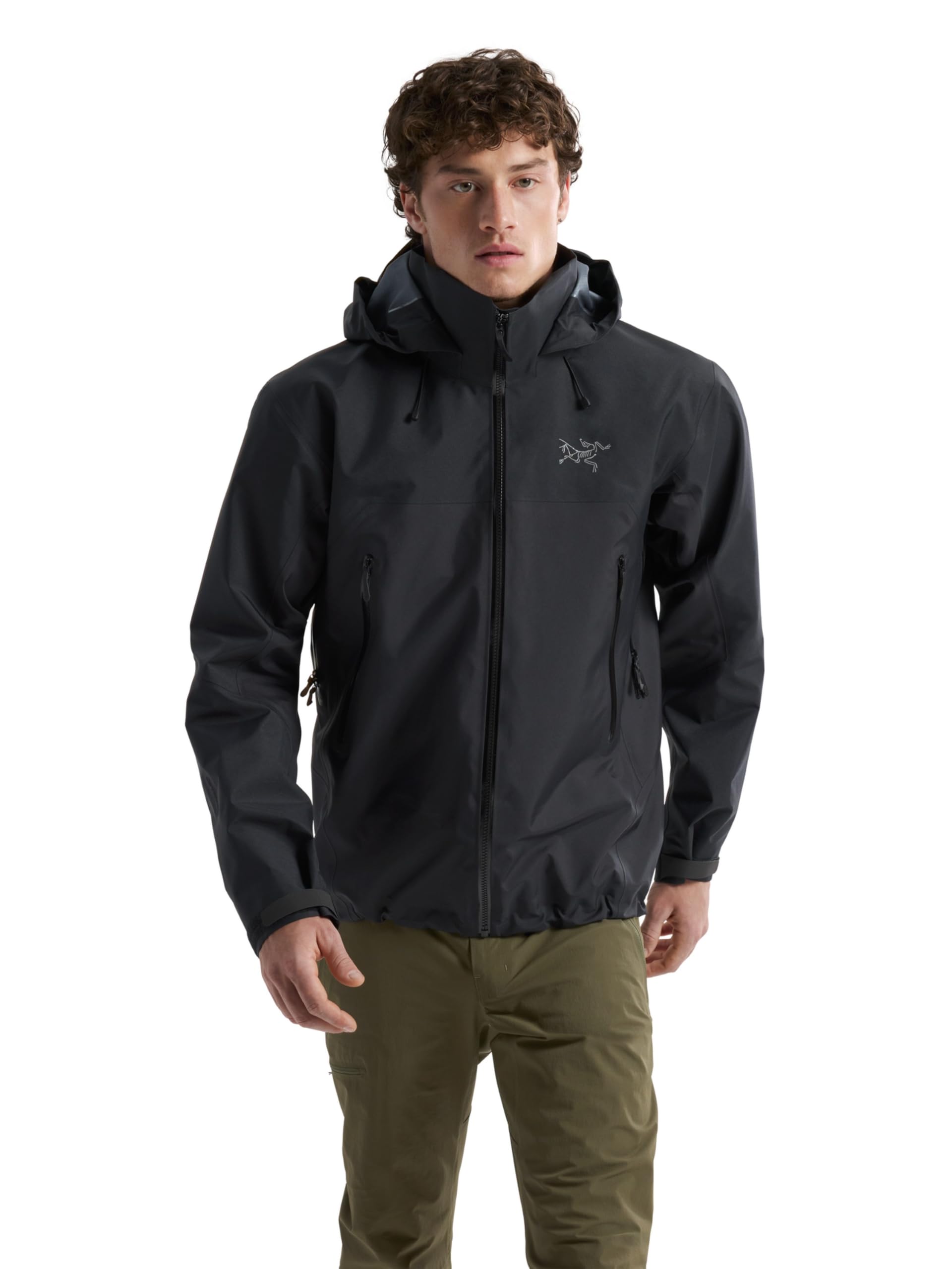 Arc'teryx Beta AR Men's Jacket | Waterproof, Windproof Gore-Tex Pro Shell Men's Winter Jacket with Hood for All Round Use | Black, XX-Large