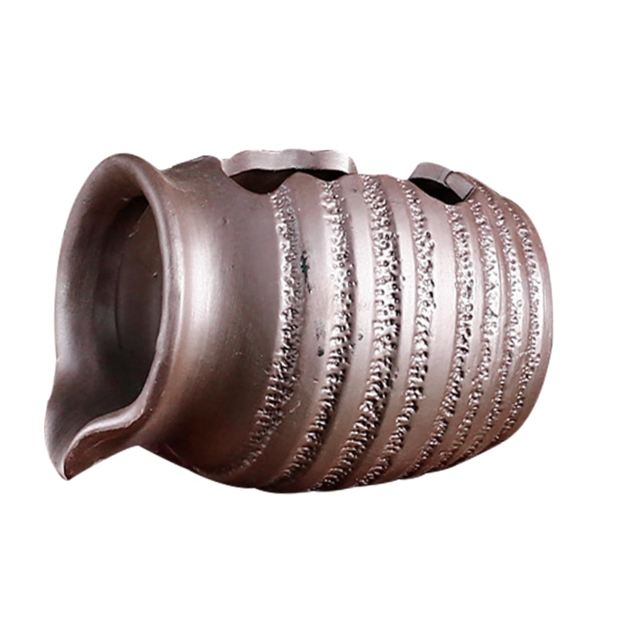 Zerodeko Contenitore in Ceramica Decorativo per Fontana da Giardino Esterno di Spruzzatore d Acqua, Design Altamente Realistico e Decorazione per Giardino Annuale
