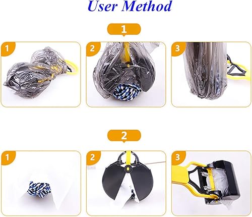 Vista 8 de Recogedor de excremento de mascotas para perros y gatos, material de alta resistencia irrompible, duradero, fácil de recoger, para hierba, grava