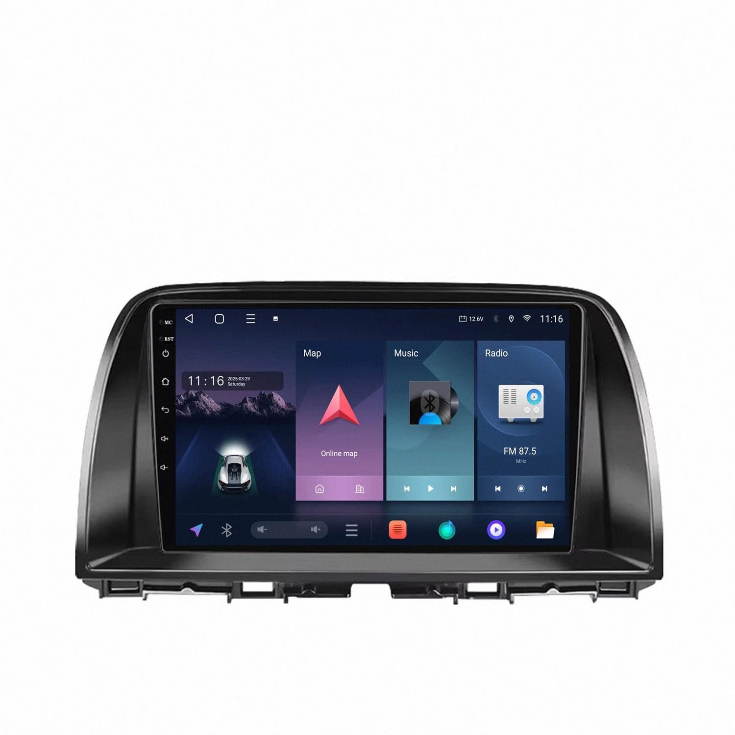 Pantalla Carplay para Mazda CX5 2012-2015 multimedia Android Auto 8