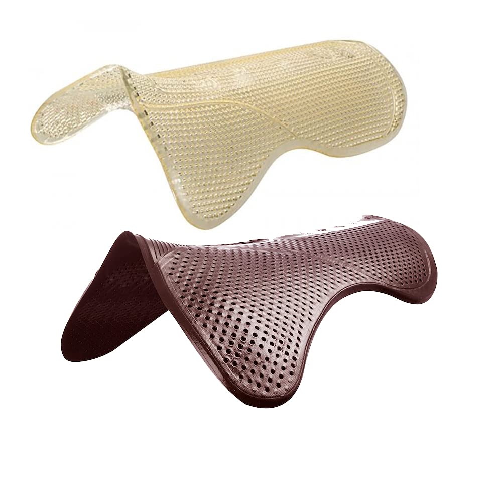 Acavallo Shaped Pad Clear Standard, Cuscinetto in Gel Trasparente Unisex-Adulto