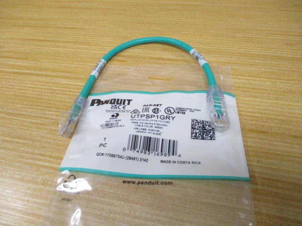 Amazon.co.jp: Panduit TX6 PLUS - Patch cable - RJ-45 (M) to RJ-45
