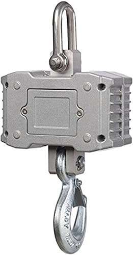 Miniatura 2 de Klau, balanza digital industrial 1000k, resistente, balanza para colgar, Plateado