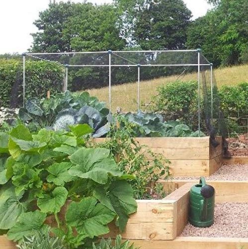 Vegetable Fruit Cages With Green Bird Netting Different (H:1.2 x W:0.987 x L:4.5m)
