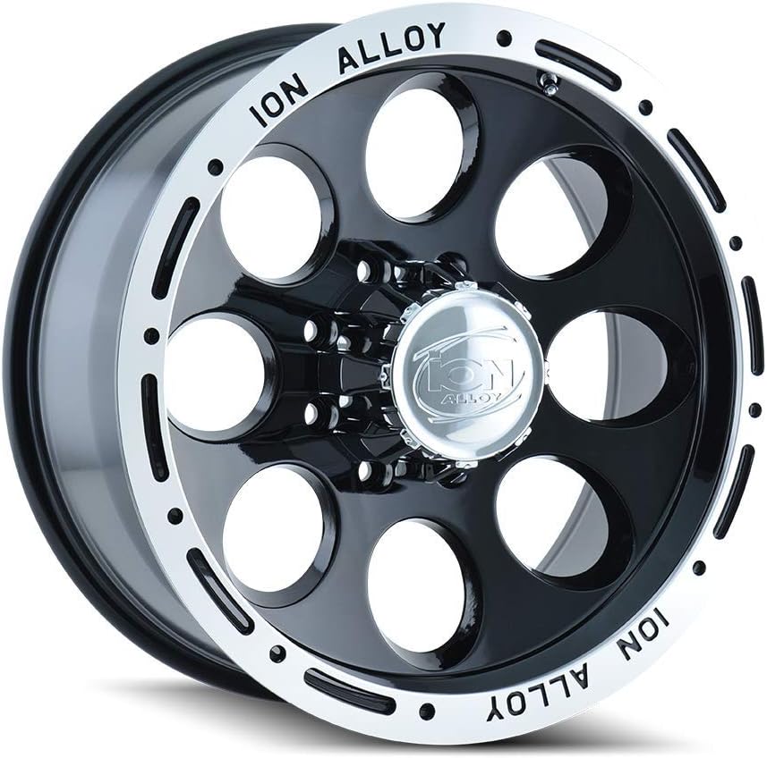174 17x9, Bolt Pattern: 6x135/, Offset: 0, BLACK/MACHINED, set of 1