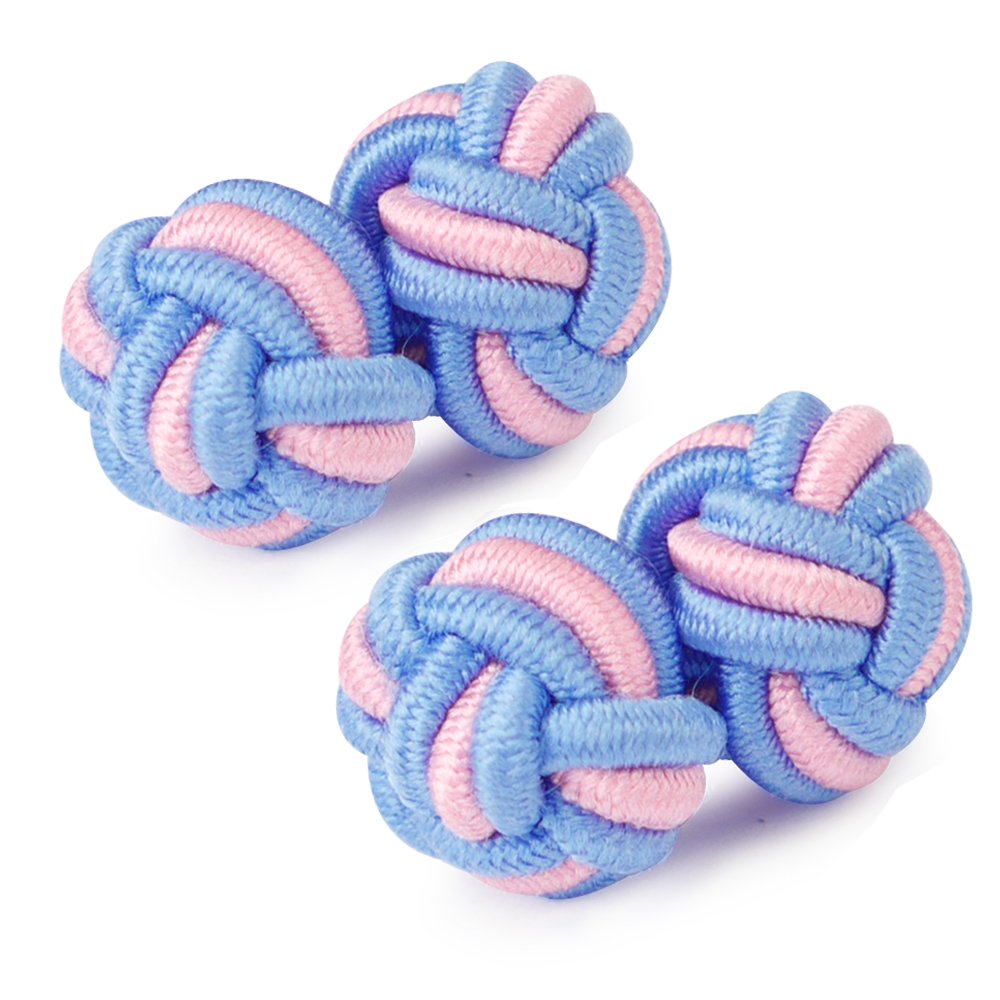 HONEY BEARMen's/Women's Silk Fabric Bow Cufflinks Shirt/Dress, Round for Wedding Business Gift