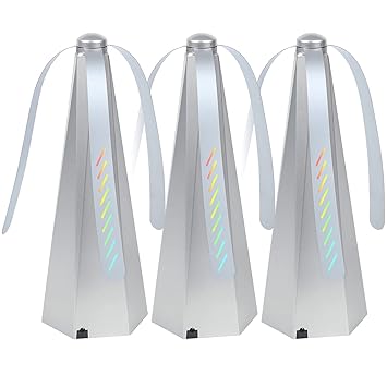 PIAOPIAONIU 3 PCS Fly Fan for Tables Insects Fan Fly Portable Picnic Table Fan for Indoor Outdoor Keep Flies Away from Your Food and Your Family
