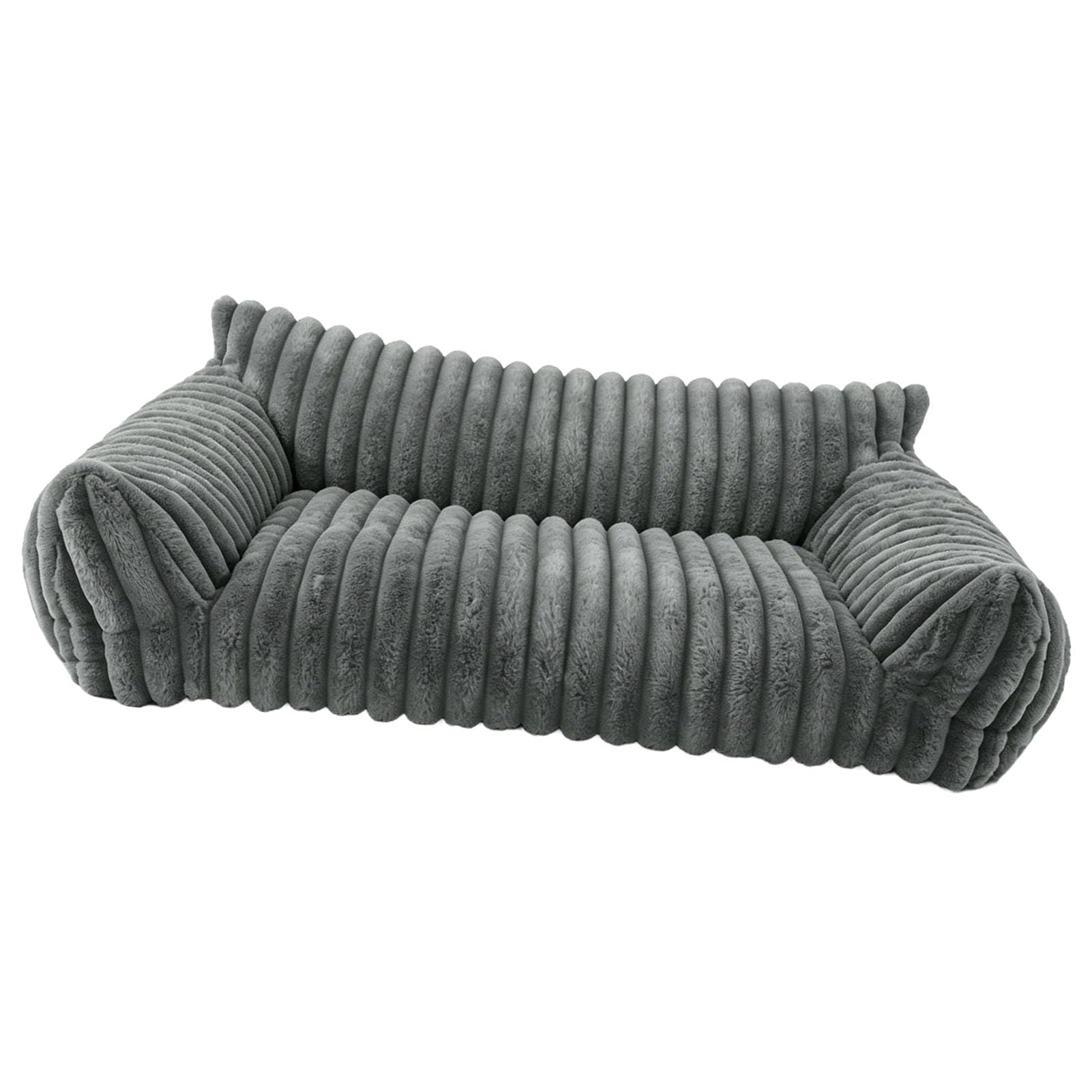 Legowisko dla Psa, Zmywalna, Wygodna, Ciepła i Miękka Sofa z Oparciem dla Małych Kotów i Psów (M75*50 * 20 cm)