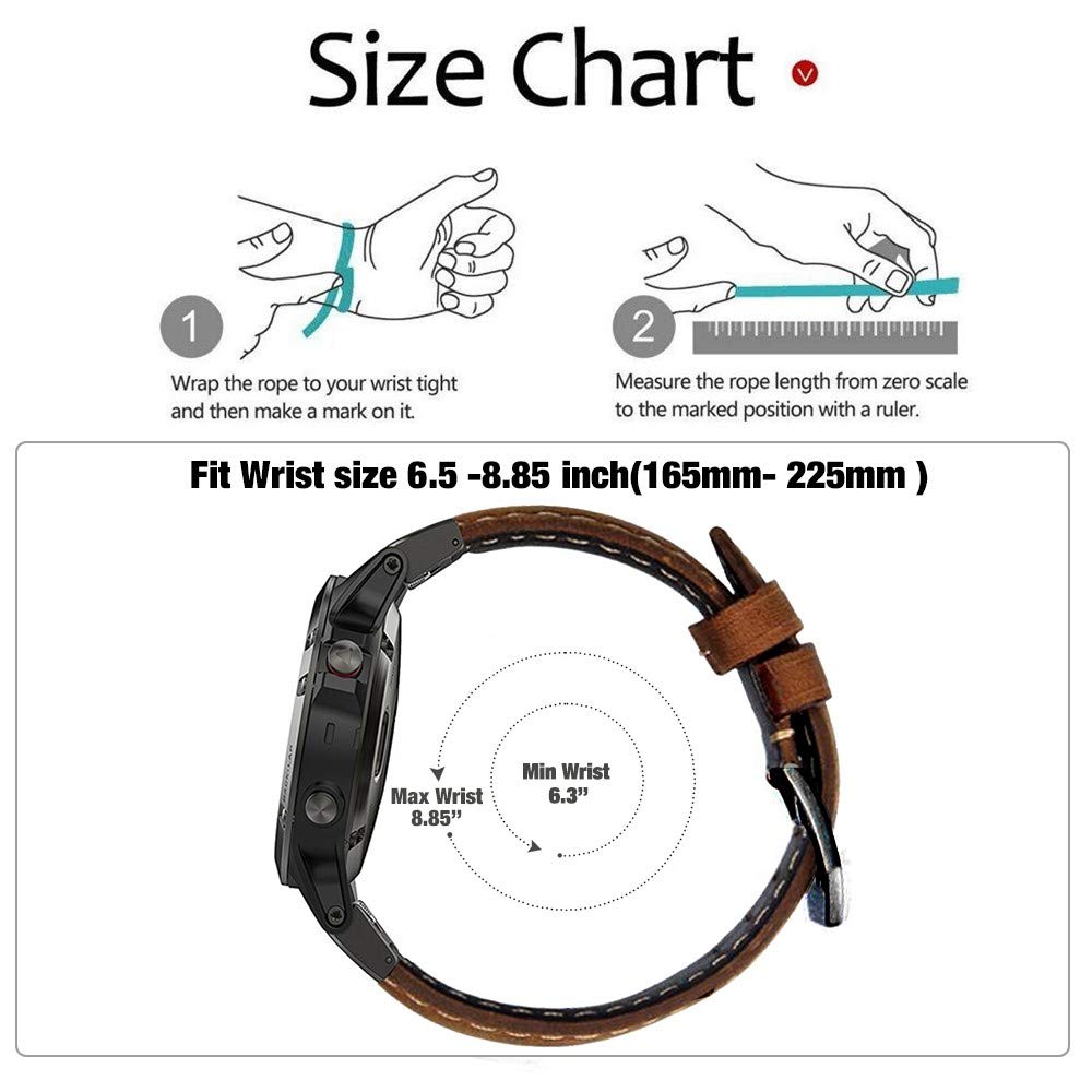 Fenix Pro Sapphire Watch Band 22mm Stainless Steel Quickfit