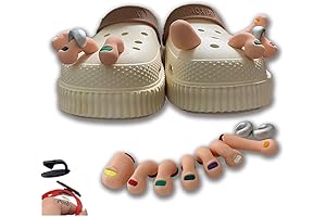 Personalized Funny Toe Crocs Charms: Elevate Your Footwear with Whimsy and Style