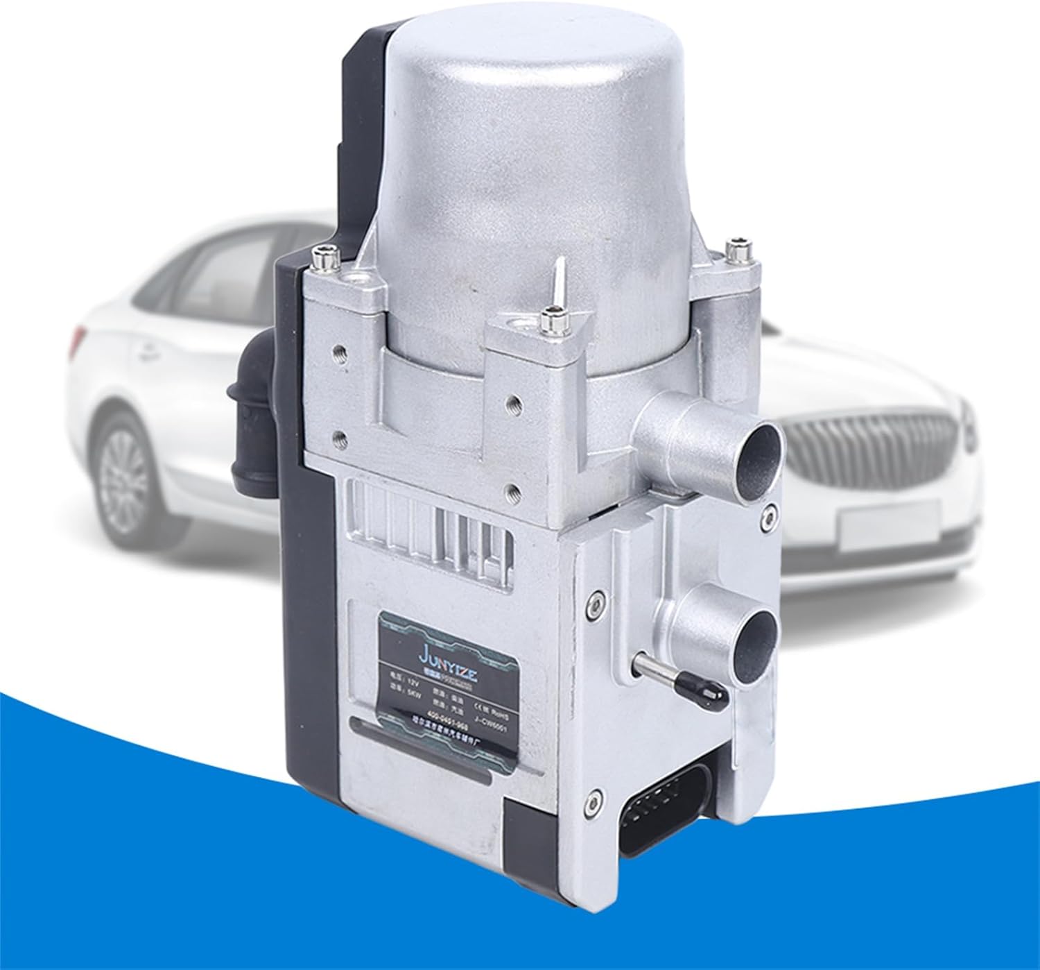 12V 5KW Diesel Water Heater, Water Heating Type of Car Parking Heater with Remote Control and LCD Switch, Diesel Parking Water Heater Complete Kit for RV TrailersTrucks