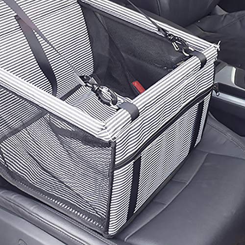 Dorakitten Assento de carro para animais de estimação criativo, tecido Oxford, assento de segurança