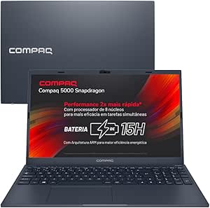 Notebook Compaq Presario 5112 Snapdragon™ 7C 4GB 128GB UFS 15,6”, 15H ...