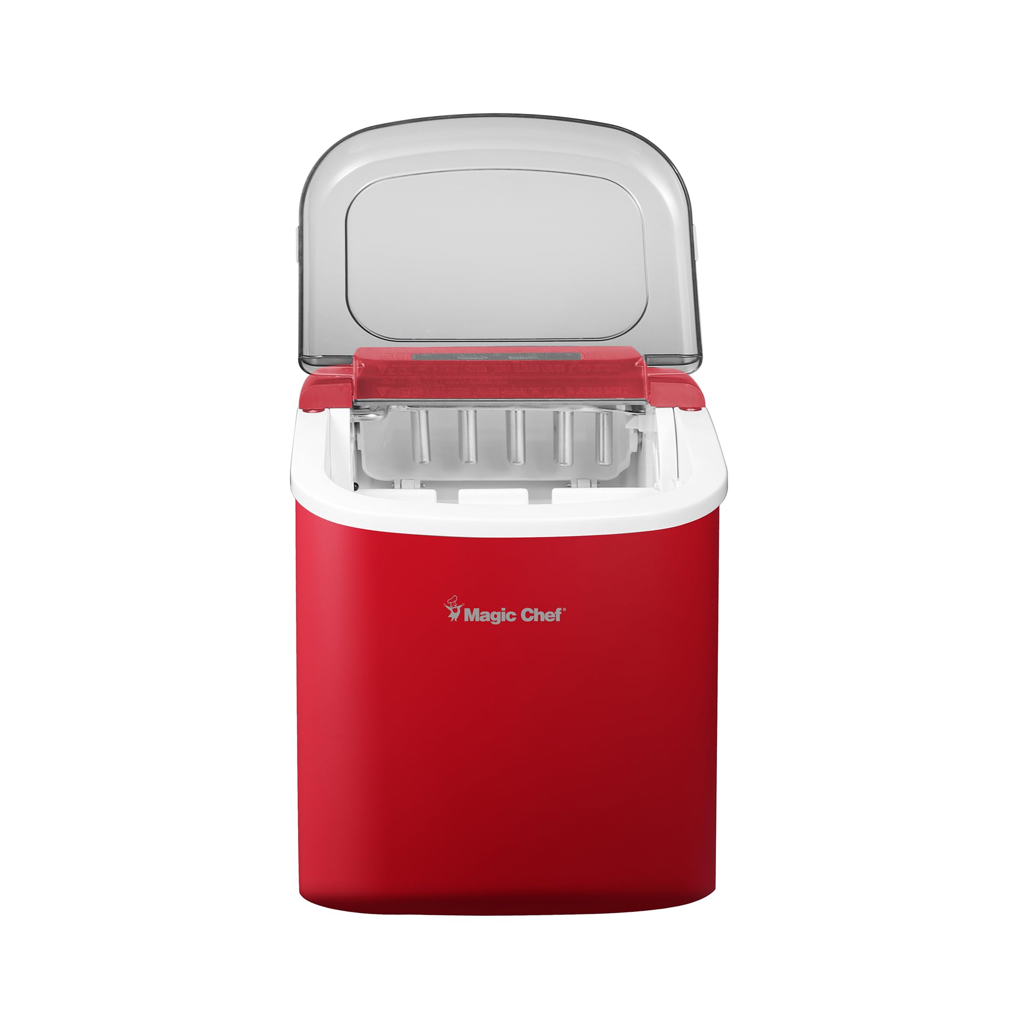 27 Lb. Portable Countertop Ice Maker In Red on Fridge.com - View 2