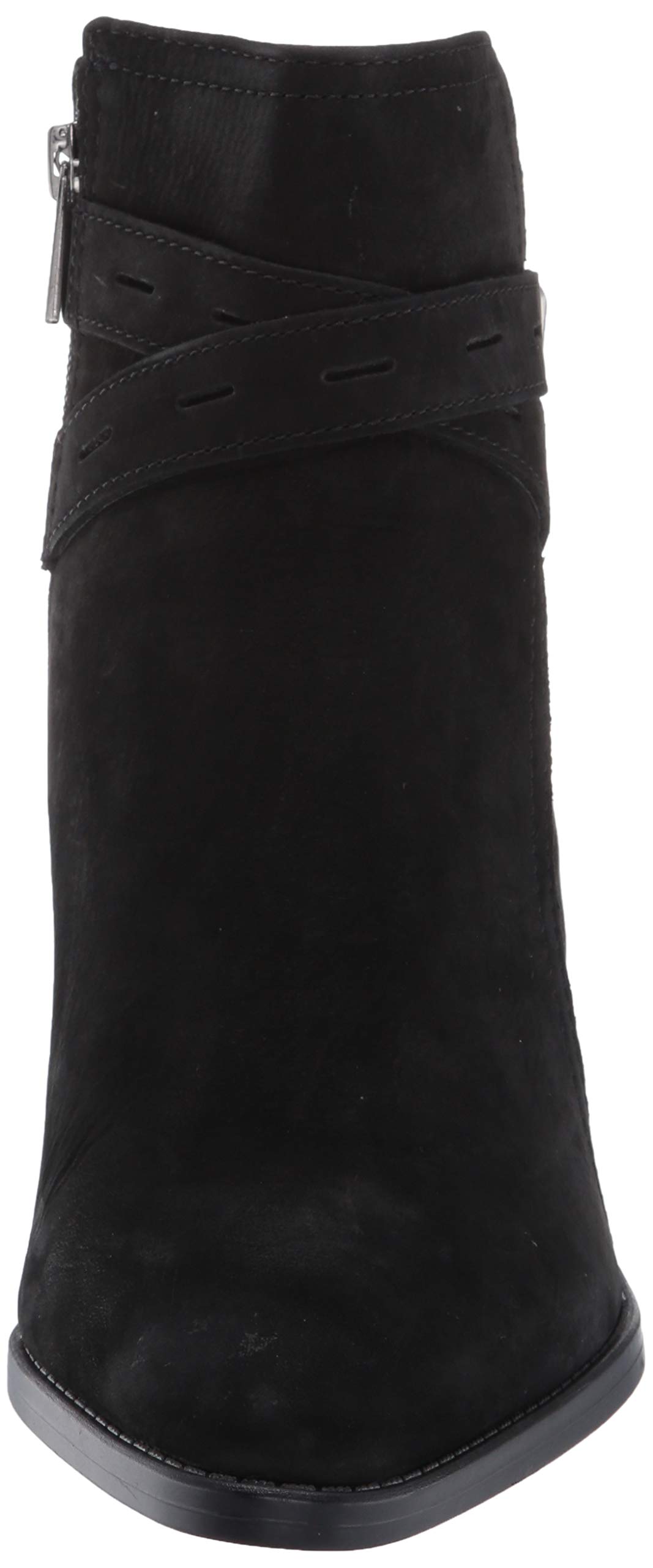 Naturalizer Fenya Stiefelette für Damen, schwarzes Nubukleder, 43 EU