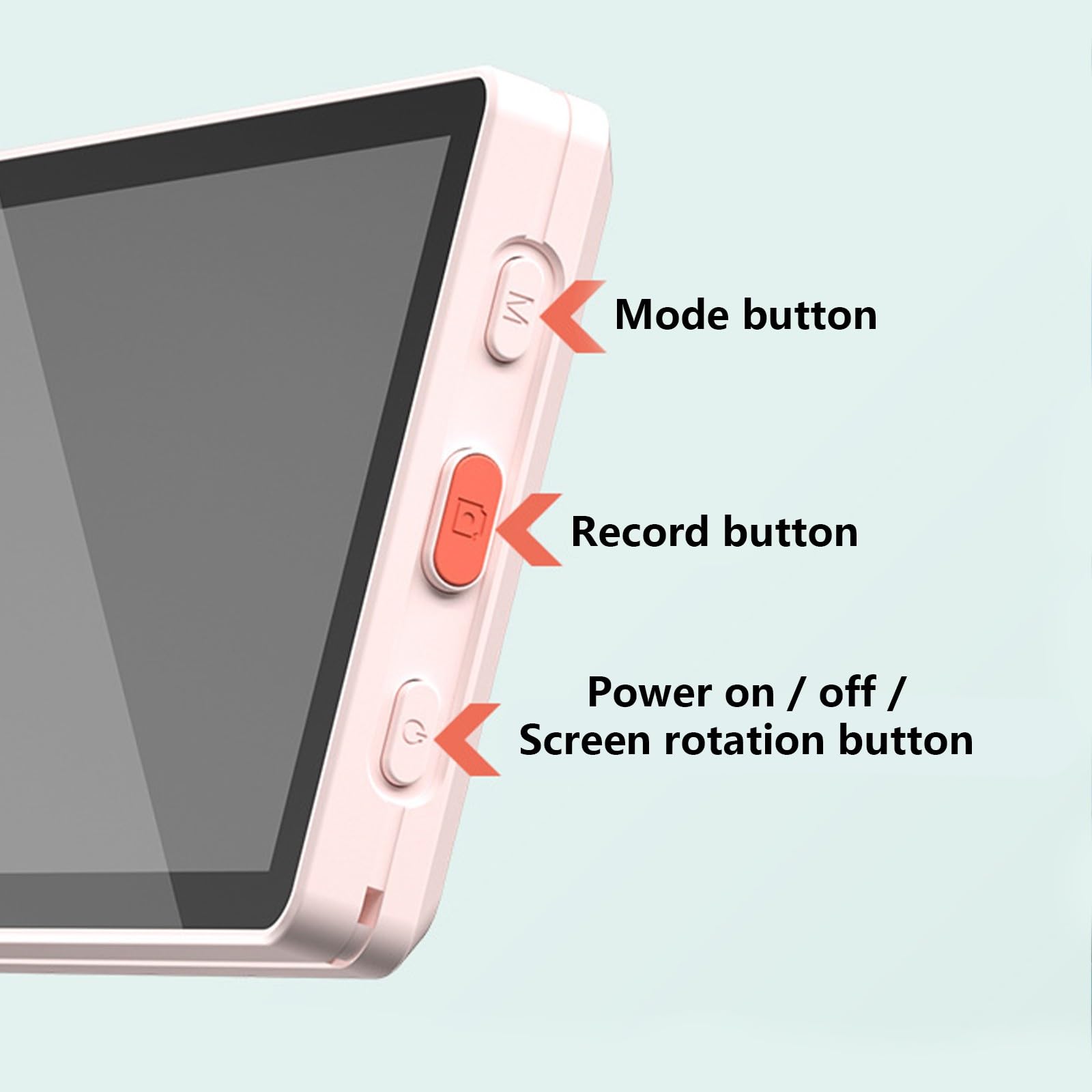 Pantalla de teléfono fuerte de 480 x 800 con diseño de moda de rotación de 180 grados para amantes de las selfies
